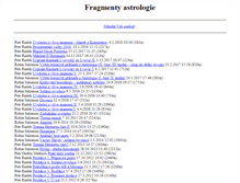 Tablet Screenshot of fragmenty.johannes.cz